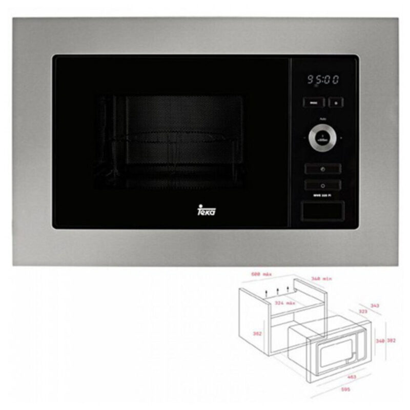 Grill Teka MWE225FI    20L 20 L 800W Стомана 800 W 20 L Намаления и отстъпки ЧеренПетък