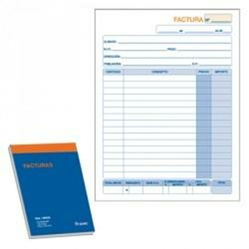 Invoice Book DOHE 50006 1/4 100 Листи (10 броя) Намаления и отстъпки ЧеренПетък