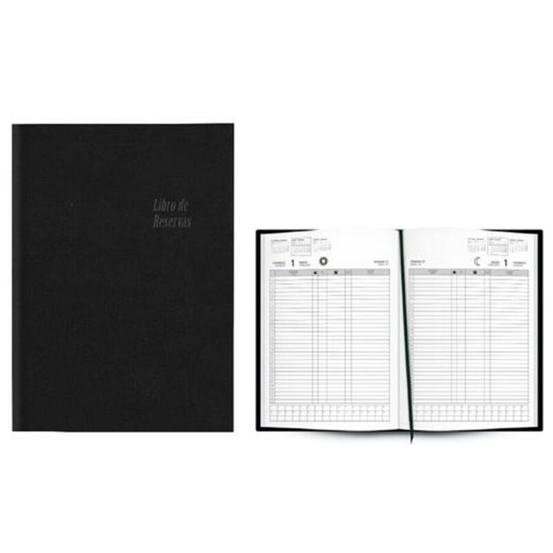 Booking Book Ingraf 2024 Черен A4 22 x 31 cm Намаления и отстъпки ЧеренПетък