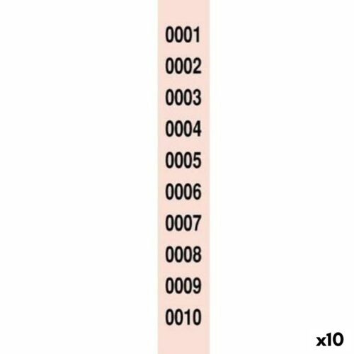 Raffle Number Strips 1-5000 (10 броя)