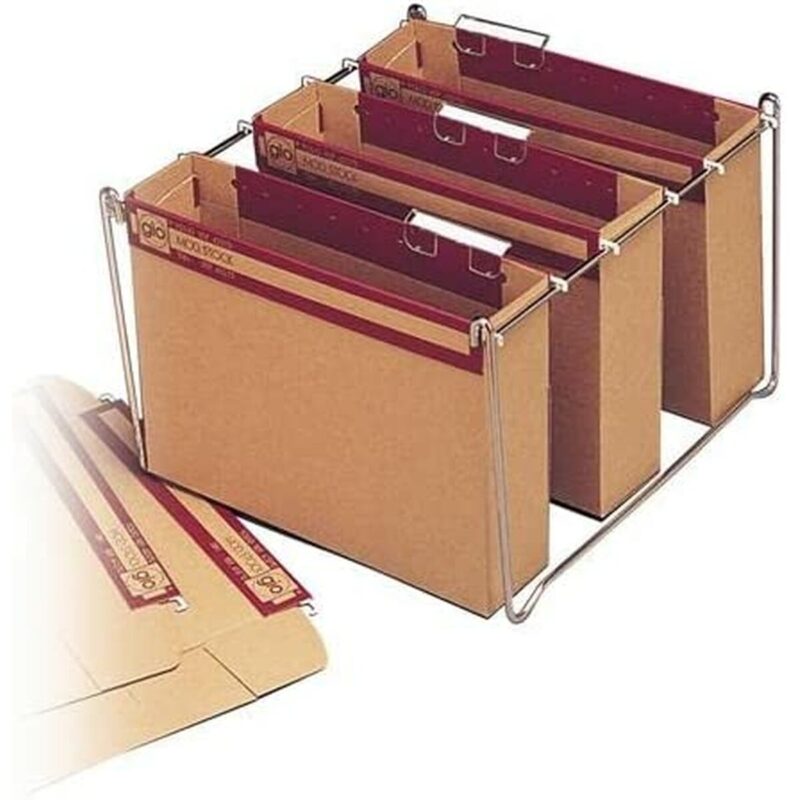 Hanging folder Elba Кафяв Етикета за име Визьор Прозрачен A4 Картон (10 броя) Намаления и отстъпки ЧеренПетък