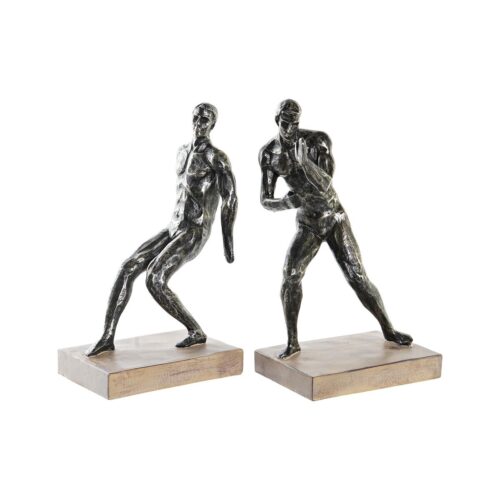 Raamatutugi DKD Home Decor Дървен Смола Мъже (30,5 x 11 x 26 cm)