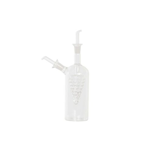 Oil and Vinegar Set DKD Home Decor Прозрачен Боросиликатно Стъкло (13 x 6,5 x 25 cm) (500 ml)