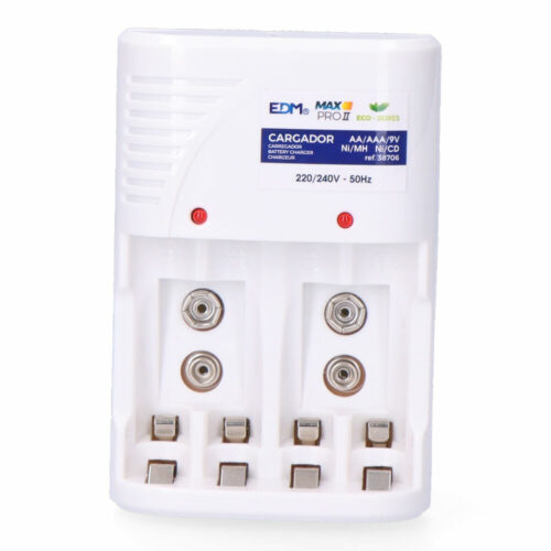 Battery Charger EDM 4 Батерии AA/AAA/6F22 Намаления и отстъпки ЧеренПетък