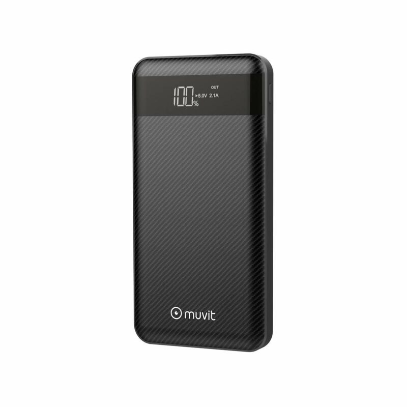 Powerbank Muvit Черен Намаления и отстъпки ЧеренПетък 3