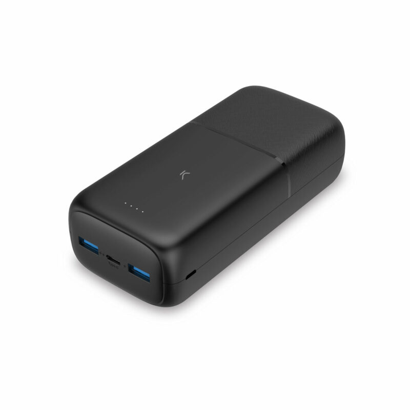 Powerbank KSIX Черен 30000 mAh Намаления и отстъпки ЧеренПетък 3
