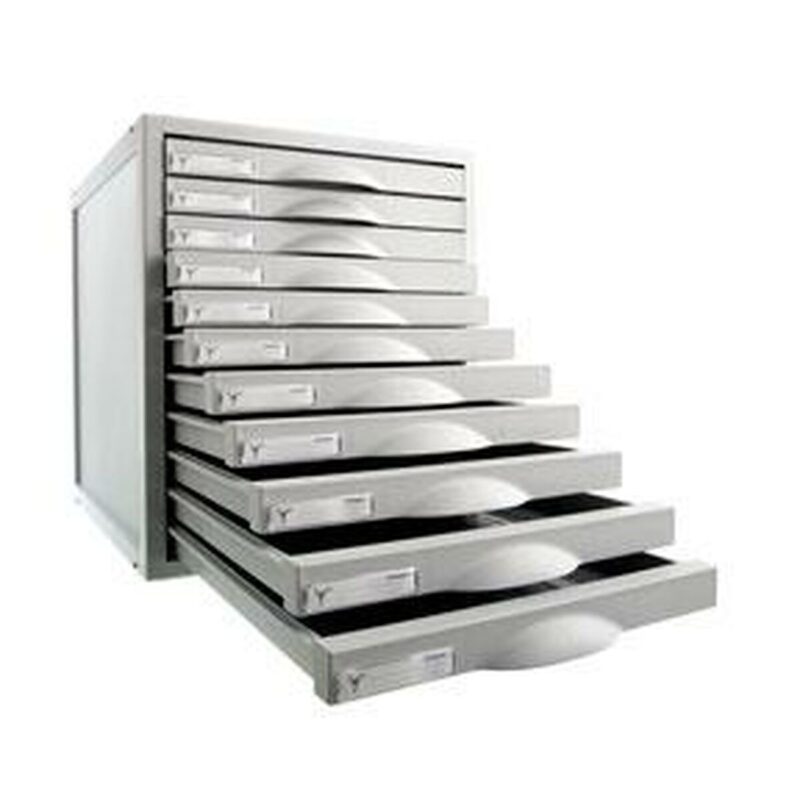 Modular Filing Cabinet Archivo 2000 ArchiSystem 11 Чекмеджета Сив (35,6 x 31,6 x 36,2 cm) Намаления и отстъпки ЧеренПетък