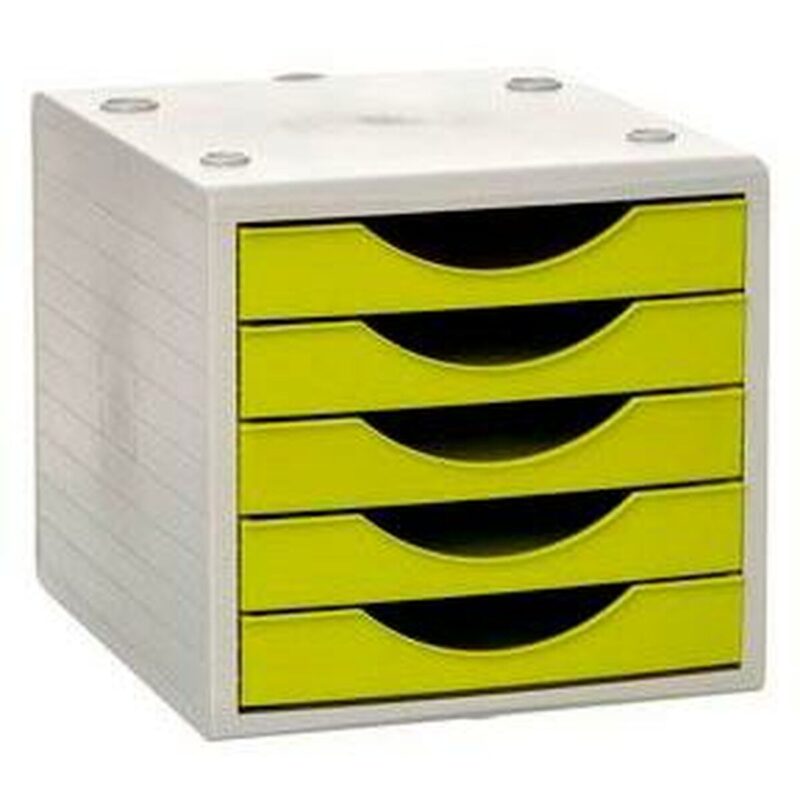 Modular Filing Cabinet Archivo 2000 ArchivoTec 5 чекмеджета Светло Зелено (34 x 27 x 26 cm) Намаления и отстъпки ЧеренПетък