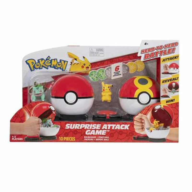 Playset Pokemon Surprise  Attack Game 10 Части Намаления и отстъпки ЧеренПетък