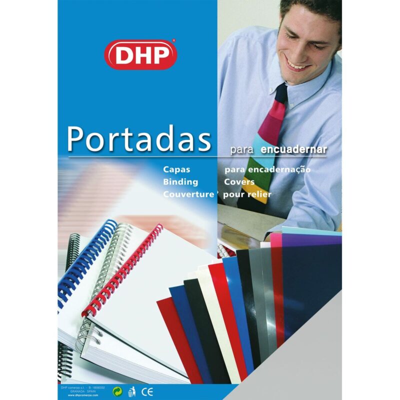 Binding Covers DHP Прозрачен A4 полипропилен (100 броя) Намаления и отстъпки ЧеренПетък