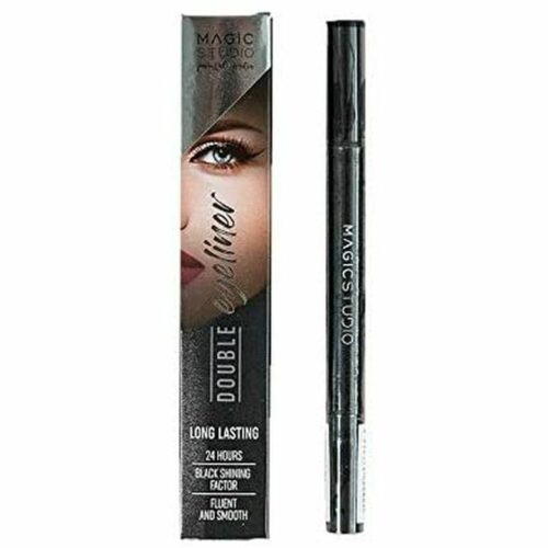 Eyeliner Magic Studio Двоен Черен Намаления и отстъпки ЧеренПетък
