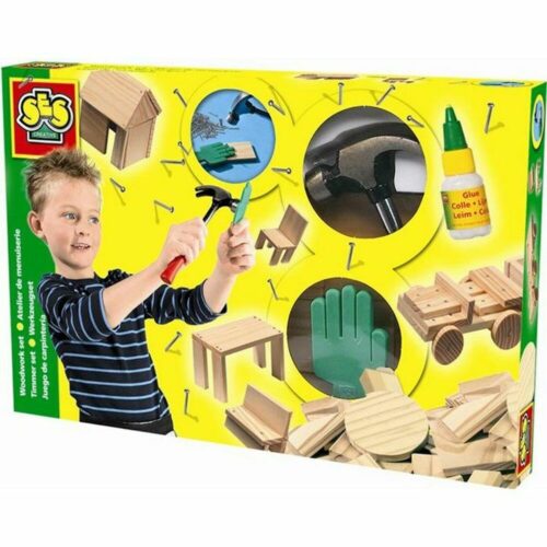 Playset SES Creative Joinery Workshop (57 Части) Намаления и отстъпки ЧеренПетък