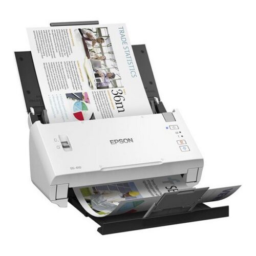 Dual Face Scanner Epson WorkForce DS-410 600 dpi USB 2.0 Намаления и отстъпки ЧеренПетък