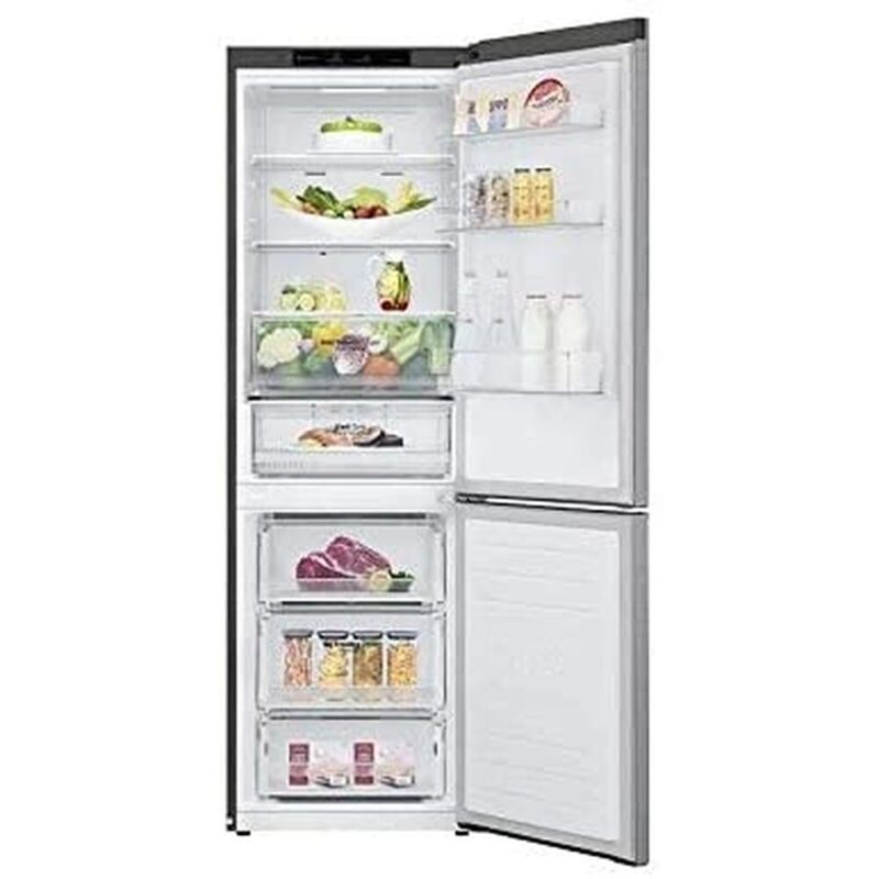 Combined fridge LG Неръждаема стомана (186 x 60 cm) Намаления и отстъпки ЧеренПетък