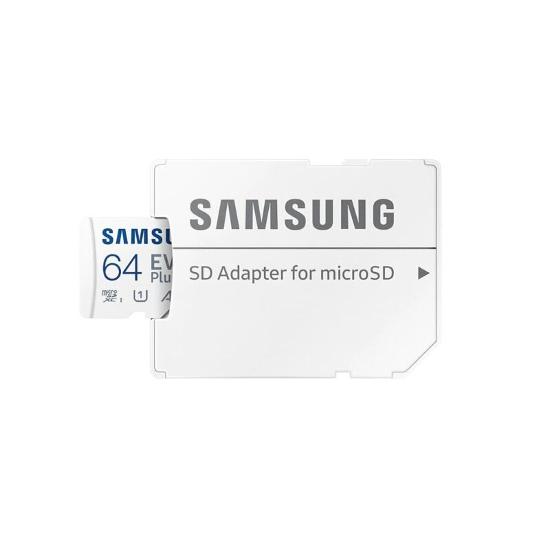Mикро SD карта памет с адаптер Samsung MB MC64KA/EU 64 GB Намаления и отстъпки ЧеренПетък 3