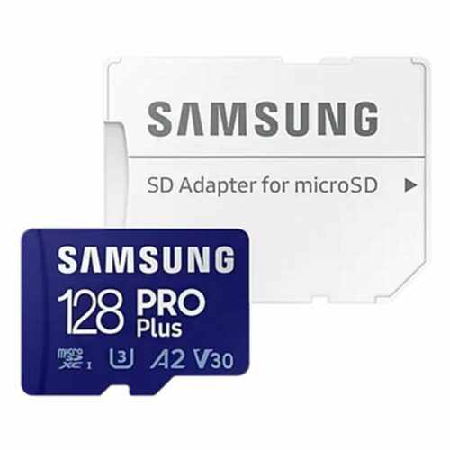 Mикро SD карта памет с адаптер Samsung PRO PLUS MB-MD128KA 128 GB UHS-I 160 MB/s