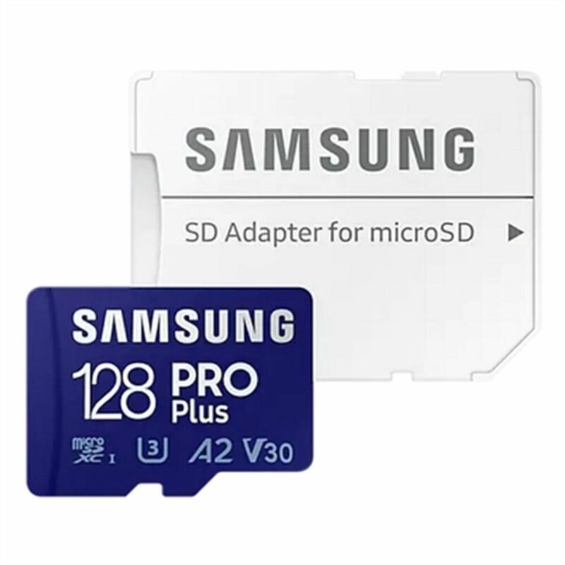 Mикро SD карта памет с адаптер Samsung PRO PLUS MB-MD128KA 128 GB UHS-I 160 MB/s Намаления и отстъпки ЧеренПетък 3