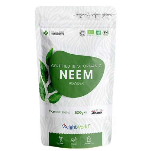 Красива коса и кожа – Нийм (лист) Organic 2 g, прах 200 g – Neem Намаления и отстъпки ЧеренПетък