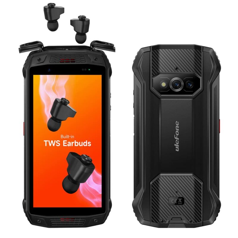 Ulefone Armor 15, TWS Earbuds, 128GB, 4G, Dual Sim Намаления и отстъпки ЧеренПетък 3