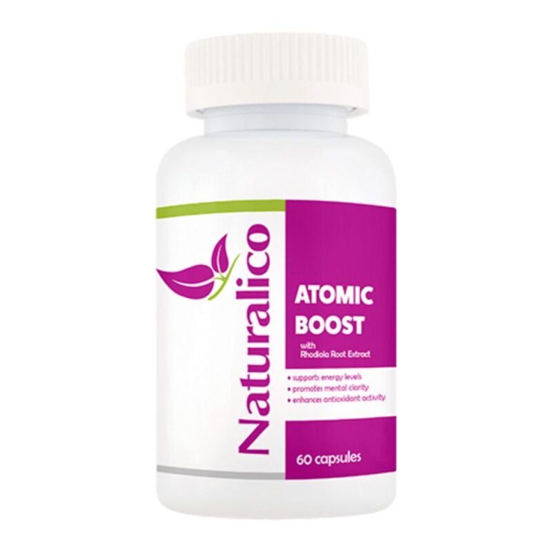 NATURALICO Atomic Boost 60 капс – намалява чувството за глад Намаления и отстъпки ЧеренПетък 3