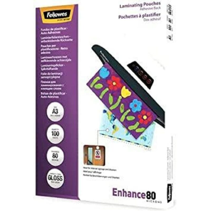 Laminating Pouches Fellowes (След ремонт A) Намаления и отстъпки ЧеренПетък