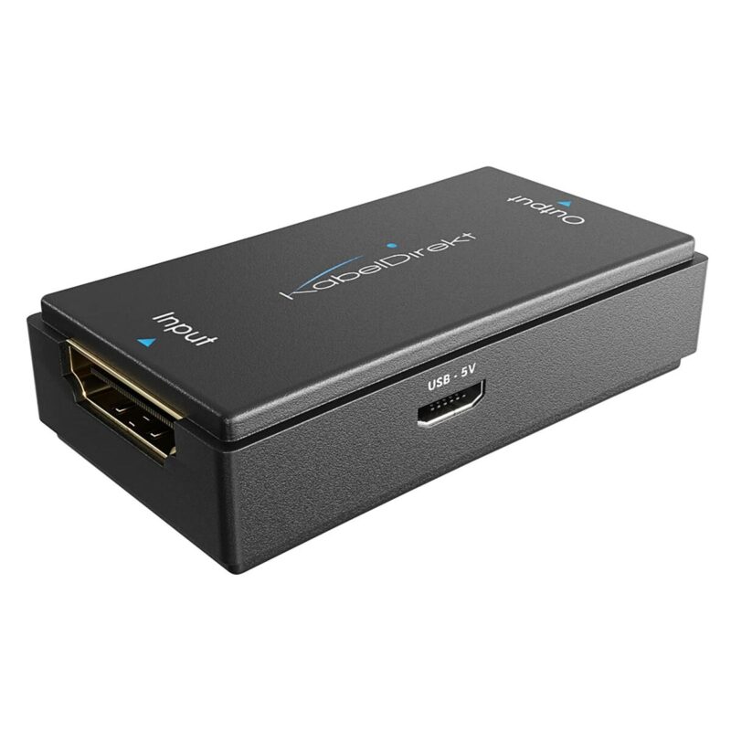 HDMI рипийтър KabelDirekt Черен (След ремонт A) Намаления и отстъпки ЧеренПетък 3
