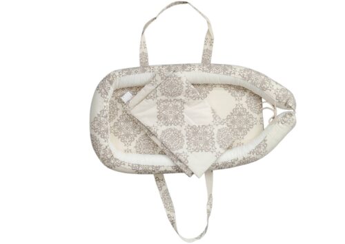 Baby Nest Somnart: Бебешки кош + Матрак 42x84x2 см + Одеяло 70x70 см Елегантен модел Harmony