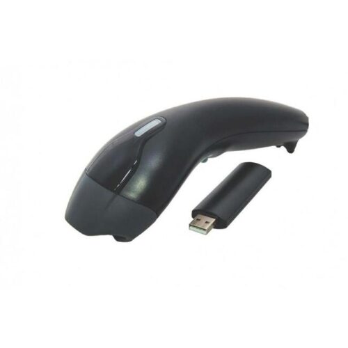 Баркод скенер birch bz-r15bu, Лазерен, usb hid донгъл, Черен
