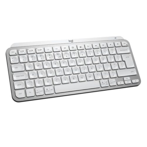 Безжична клавиатура logitech mx keys mini, bluetooth, usb-c, pale grey Намаления и отстъпки ЧеренПетък