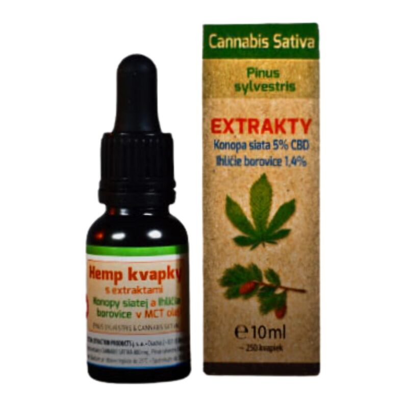 CBD масло 5% + тетра екстракт борови иглички 10мл Намаления и отстъпки ЧеренПетък 3