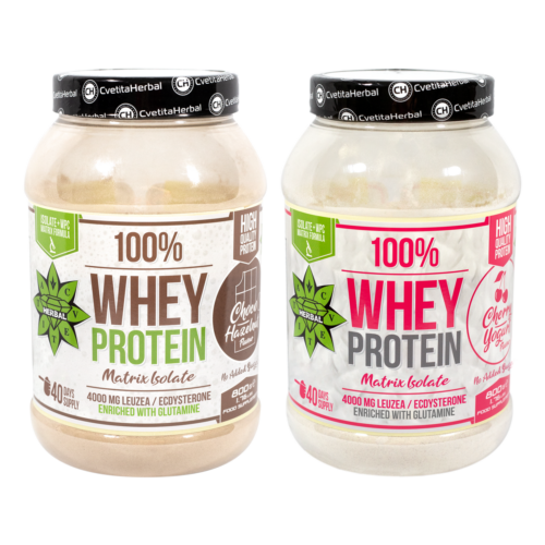 100% Суроватъчен Протеин Изолат Матрица с Левзея - Whey Protein