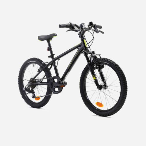 Детски планински велосипед rockrider explore 500, 20 инча, за 6 – 9 год., черен