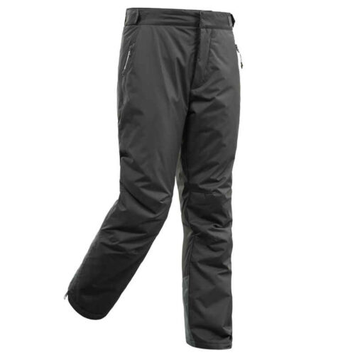 Детски топъл панталон за ски бягане xc s pant 100, сив