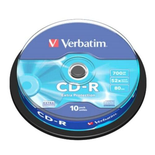 CD-R Verbatim 2069211 52x (10 броя) Намаления и отстъпки ЧеренПетък