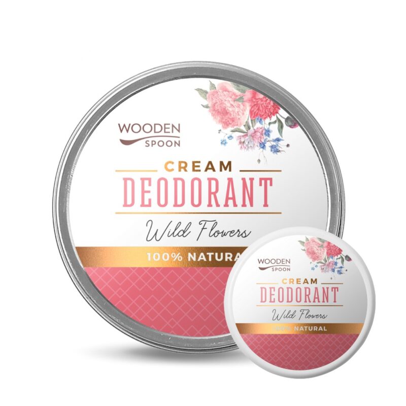 Крем-дезодорант Wild Flowers – Wooden Spoon – 60 мл Намаления и отстъпки ЧеренПетък 3