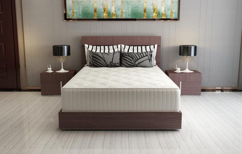 Матрак с мемори и пружини Silver Evolution Pocket Spring, Horeca, 140×200, височина 30 см, покритие със сребърни йони, висока твърдост Намаления и отстъпки ЧеренПетък