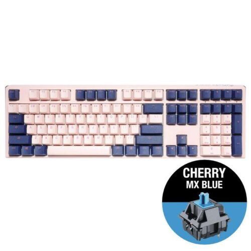 Геймърскa механична клавиатура ducky one 3 fuji full-size, cherry mx blue Намаления и отстъпки ЧеренПетък