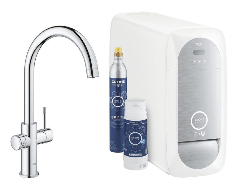 GROHE Blue Home Комплект, със смесител С – чучур и филтър Намаления и отстъпки ЧеренПетък 3