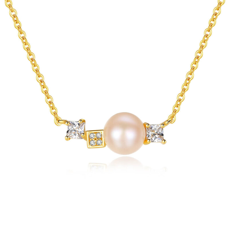 Сребърно колие с перла – Golden Pearl Намаления и отстъпки ЧеренПетък