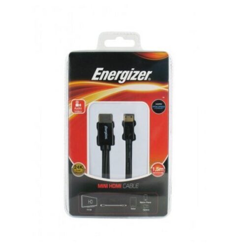 HDMI кабел Energizer Mini HDMI 1.5 m Черен