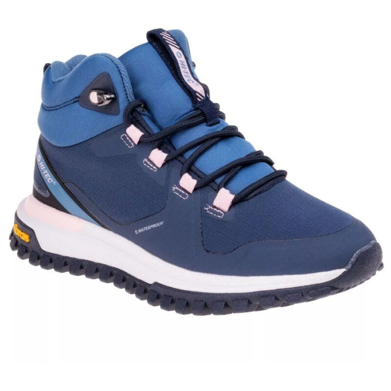 Дамски туристически обувки HI-TEC Harrow MID WP V Navy Намаления и отстъпки ЧеренПетък 3