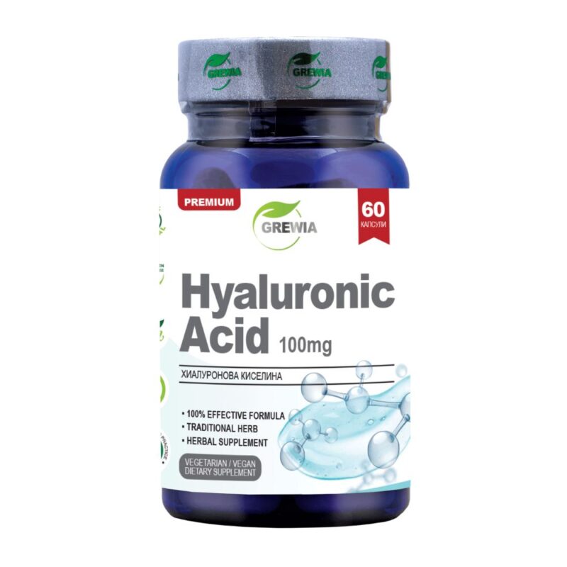 Hyaluronic Acid 60капс – коса, кожа, нокти Намаления и отстъпки ЧеренПетък 3