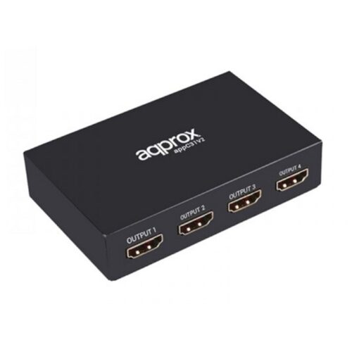 HDMI суич approx! APPC31V2 4K Черен