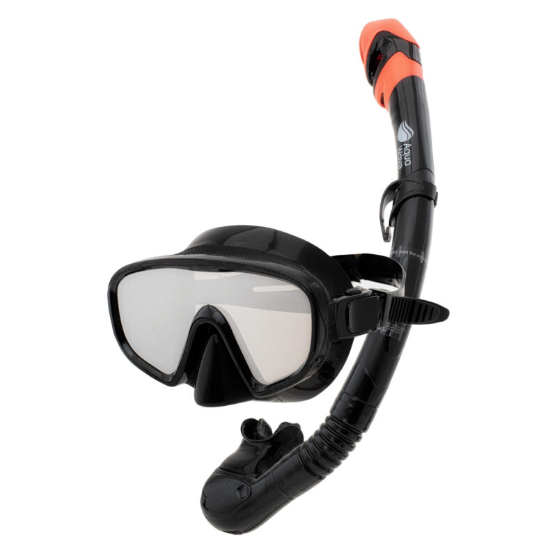 Комплект за гмуркане AQUAWAVE Hydra Mirror set – черен Намаления и отстъпки ЧеренПетък 3