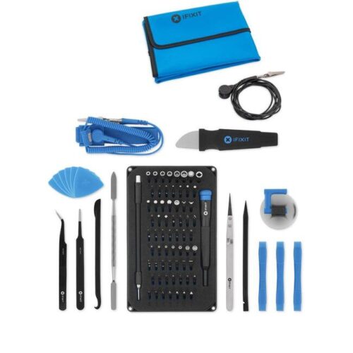 Комплект професионални инструменти ifixit pro tech toolkit – 64 precision bits + Антистатичен пад Намаления и отстъпки ЧеренПетък