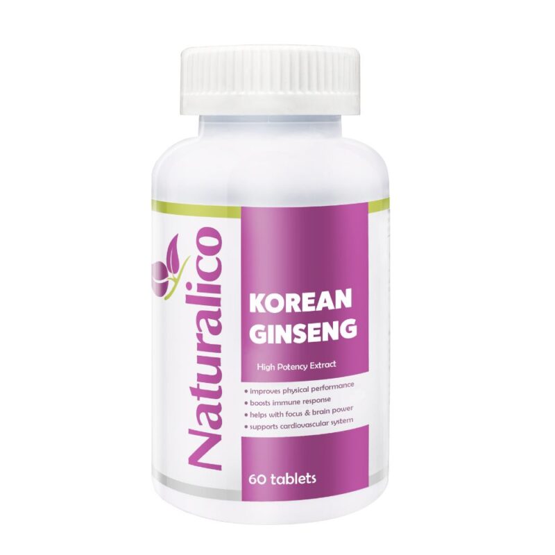 NATURALICO Korean Ginseng укрепва имунната система и потиска стреса Намаления и отстъпки ЧеренПетък 3