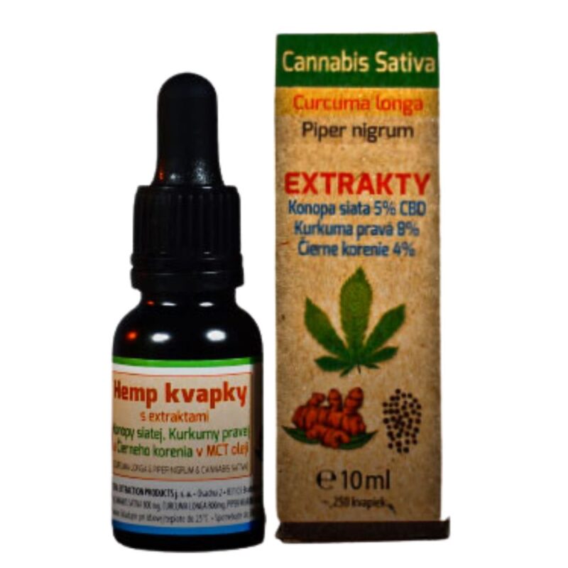 CBD масло 5% + тетра екстракт куркума и черен пипер Намаления и отстъпки ЧеренПетък 3