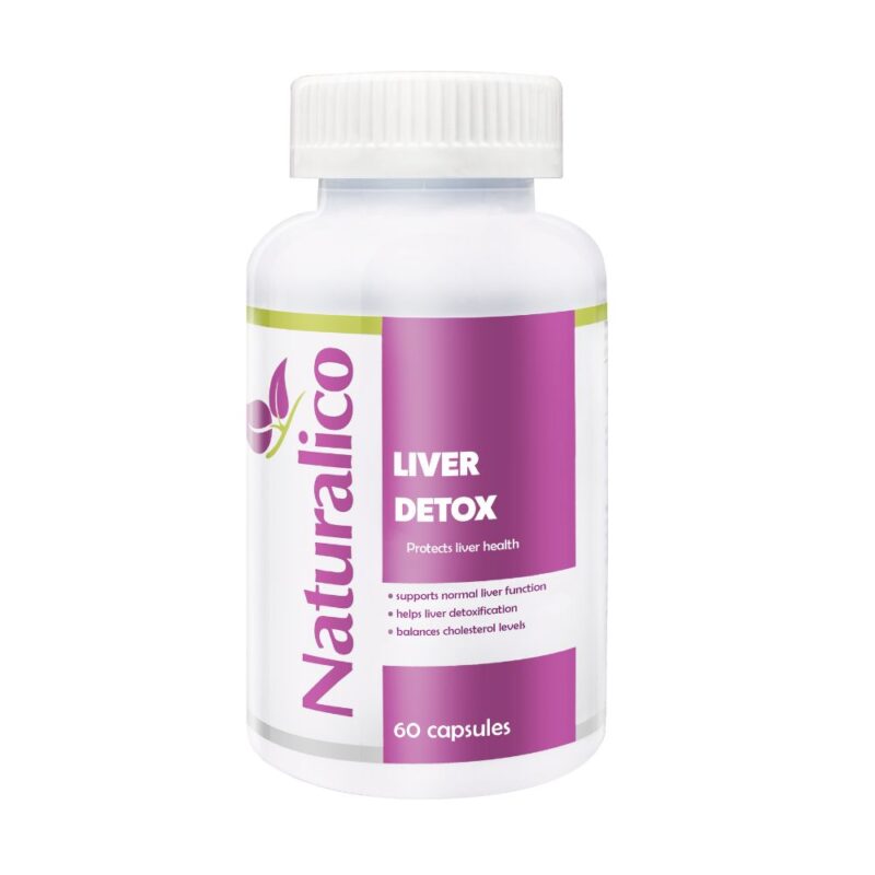Naturalico Liver Detox 60капс – за черен дроб Намаления и отстъпки ЧеренПетък 3