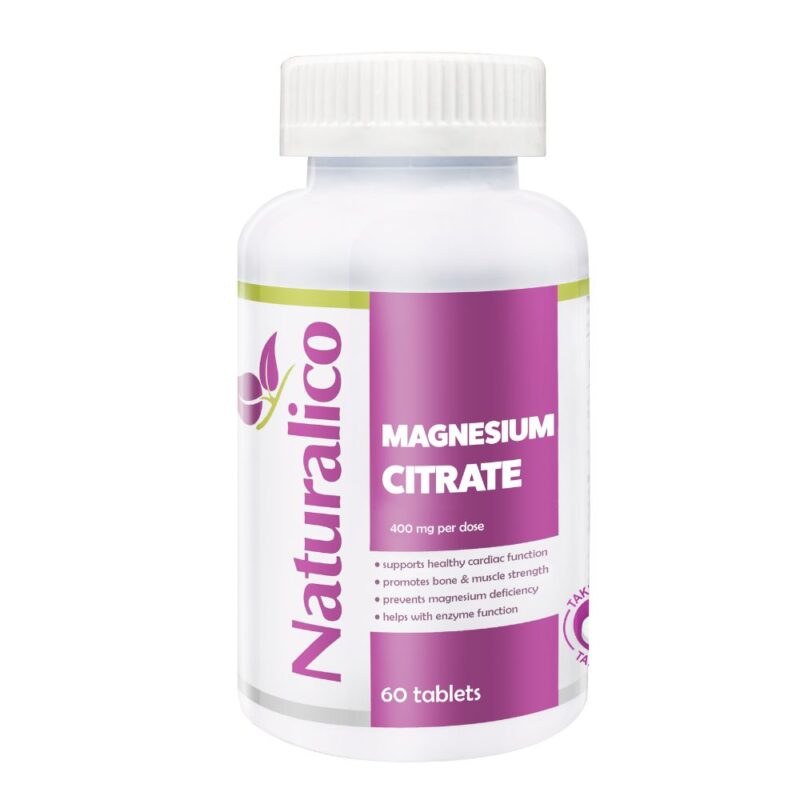 NATURALICO Magnesium Citrate при крампи и магнезиев дефицит Намаления и отстъпки ЧеренПетък 3
