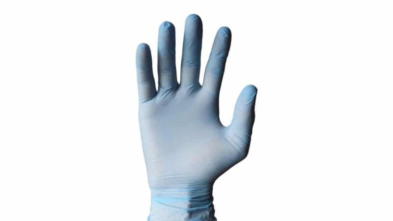 Комплект от 100 x ръкавици, Premium Nitrile, за защита на ръцете, без покритие – m Намаления и отстъпки ЧеренПетък